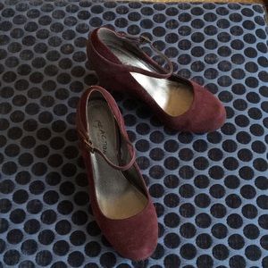 Kenneth Cole Reaction Suede & Leather Wedges